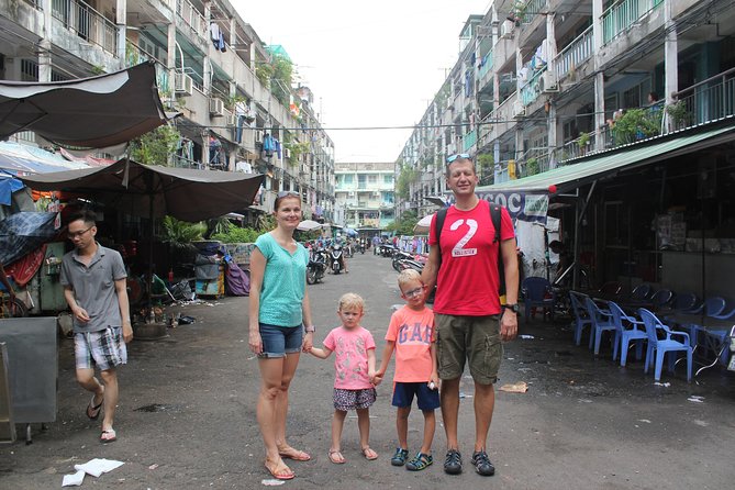 Afternoon Saigon Unseen Adventure by Scooter |Opt: Ao Dai Riders - Stop 4: District 4 Floating Market Life on Boats