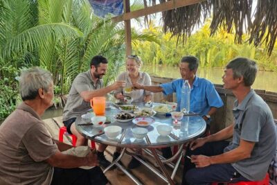Ben Tre: Scooter, Culture, Sailboat and Mekong Food (Half Day) - Nhơn Thạnh scooter time: close to village life, with safety handled
