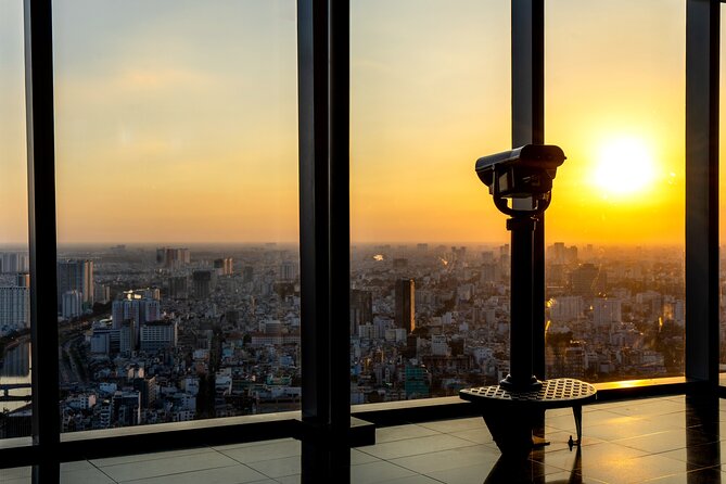 Bitexco Financial Tower: Saigon Skydeck General Admission Ticket - The practical side: seating, time limits, and pairing with dinner