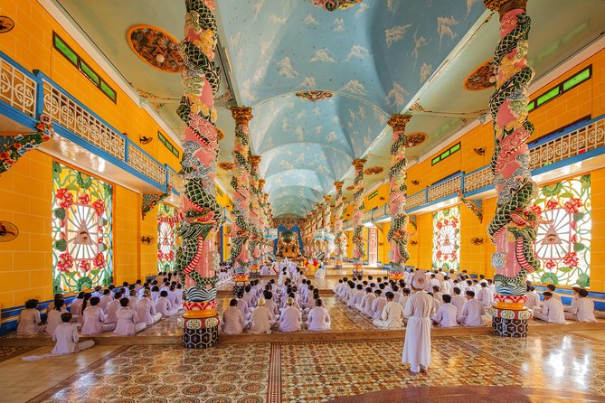 Black Virgin Mountain, Cao Dai Temple & Ben Duoc Cu Chi Tunnel - Cao Dai Temple (Holy See): where ceremony matters more than wandering