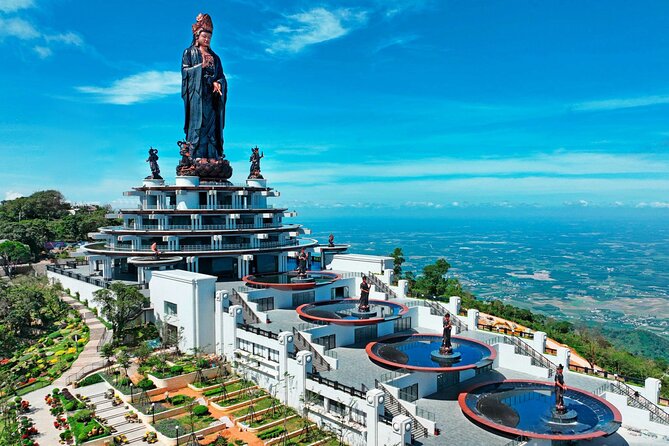 Black Virgin Peak, Cu Chi Tunnels & Cao Dai Temple - Private Tour - Cao Đài Temple in Tay Ninh: the architecture, the statues, and prayer-time timing