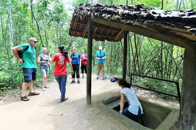 Cu Chi Tunnels Half Day Luxury Tours - Entering the underground: intro video, then the living village