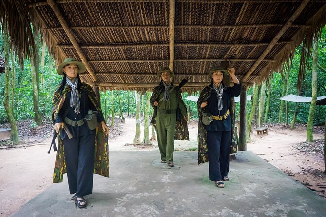 Cu Chi Tunnels Half-Day Tour: Big Group Vietnam War Experience - District 1 pickup and the 90-minute drive to Ben Duoc