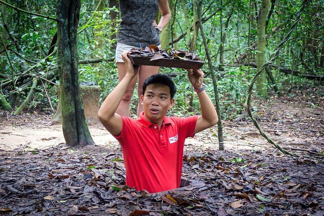 Cu Chi Tunnels Half-Day Tour: Vietnam War Underground Network - A/C van comfort vs. the “everything takes time” reality