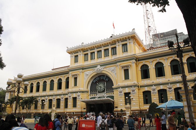 Cu Chi Tunnels - Tapioca & City Tour (6 Major Attractions) 1 day - Notre Dame Cathedral + Central Post Office + Jade Emperor Pagoda