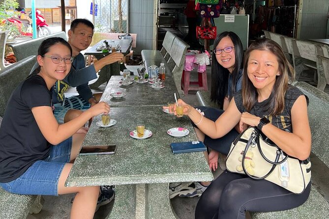 Explore Cai Rang Floating Market - 2 Days 1 Night Mekong Delta - My Tho on a sampan: Dragon, Unicorn, Phoenix, and Tortoise