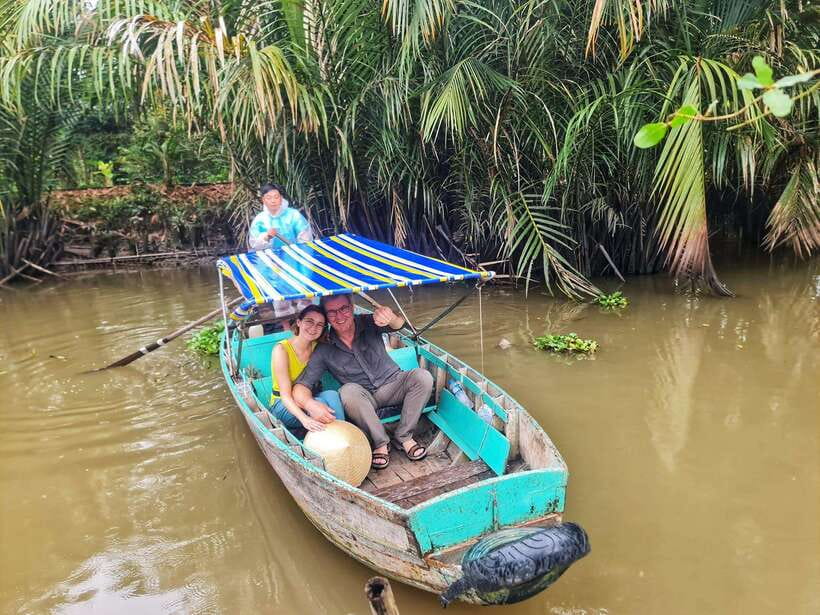 From HCM City: Visit Mekong Delta With Maximum 12 People - Vĩnh Tràng Pagoda in My Tho: giant Buddhas and mixed influences
