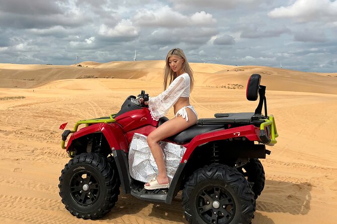 From Ho Chi Minh City: Mui Ne 1 Day | Many Choices - Stop 4: White Sand Dunes, jeep access, and what costs extra