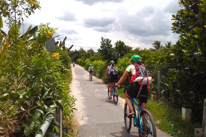 Full Day Off The Beaten Track the Mekong Delta. - Cycling the delta: village back roads, not a straight-line bike loop