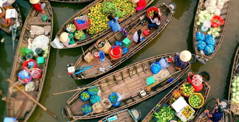HCM: 2-Day Mekong Floating Market with Cooking & Bike Ride - Day 1: Vinh Trang Pagoda and My Tho’s Island Life on the Water