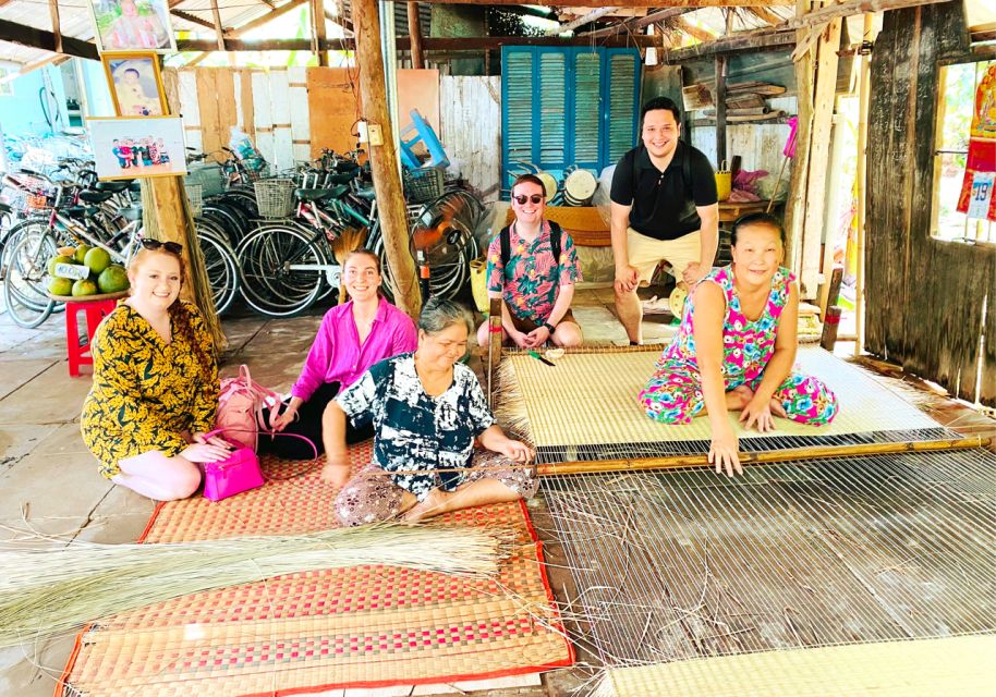 HCMC: Mekong Delta Less-Touristy One-Day Tour to Ben Tre - Coconut, cacao, and sleeping mat making: craft work you can actually understand