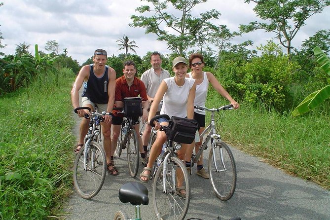 HCM:Mekong Delta Boat,Khotcake cooking Coconut Village,SmallGroup - Cycling Through Coconut Gardens: Light Exercise, Easy Photos