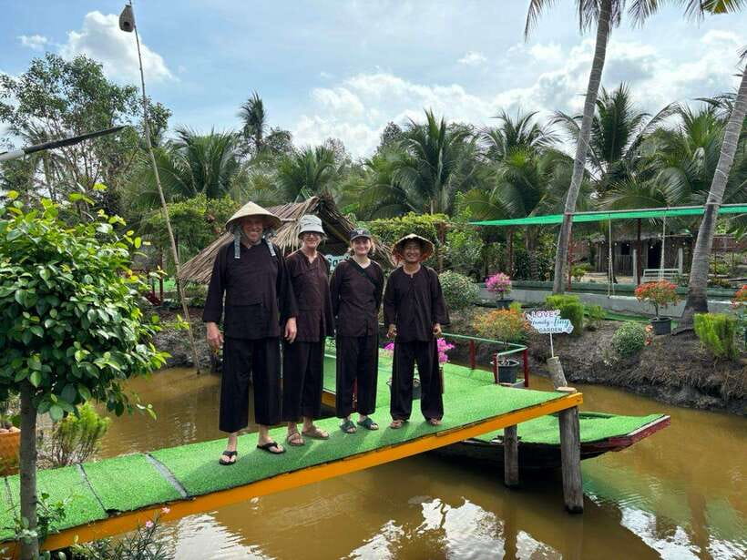 Ho Chi Minh City: 2-Day Bike & Kayak Mekong Delta Tour - Family Tiny Garden homestay: A/C comfort with farm-life energy