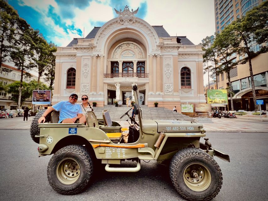 Ho Chi Minh City: Guided Private Tour by Open Air Jeep - The 4-hour route: how the stops fit together