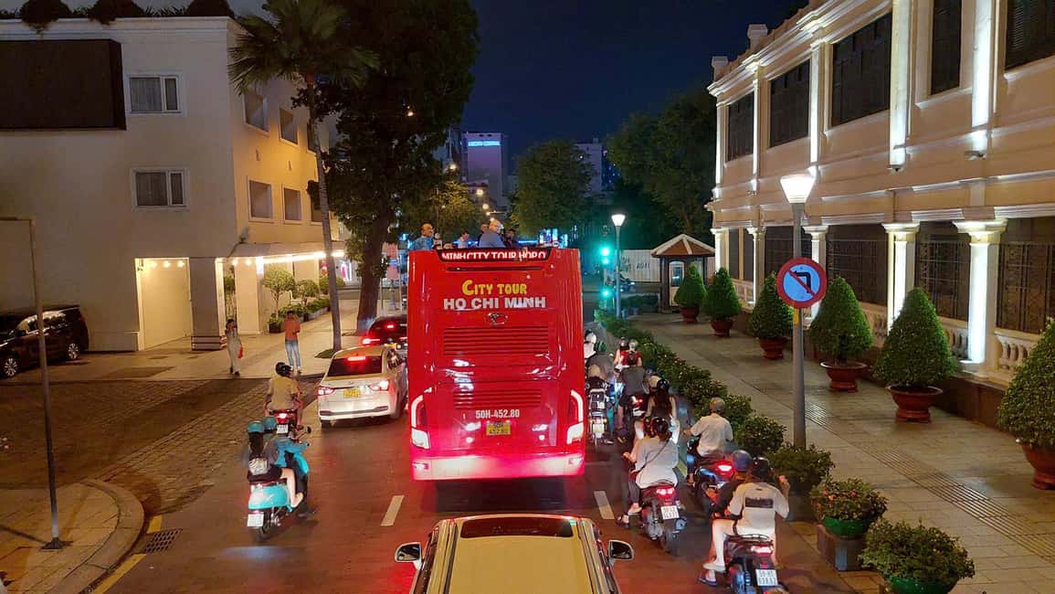 Ho Chi Minh City: Late-Night Open-Top Bus Tour - Landmarks you’ll spot from the bus (and what you should not expect)