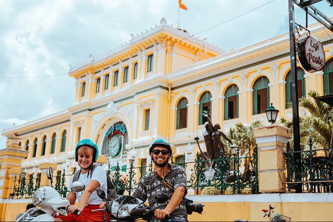 Ho Chi Minh City Motorbike Tour w Student + Safe + Fun - Notre-Dame Cathedral, Central Post Office, and Saigon Opera House: the French Quarter hits in one shot