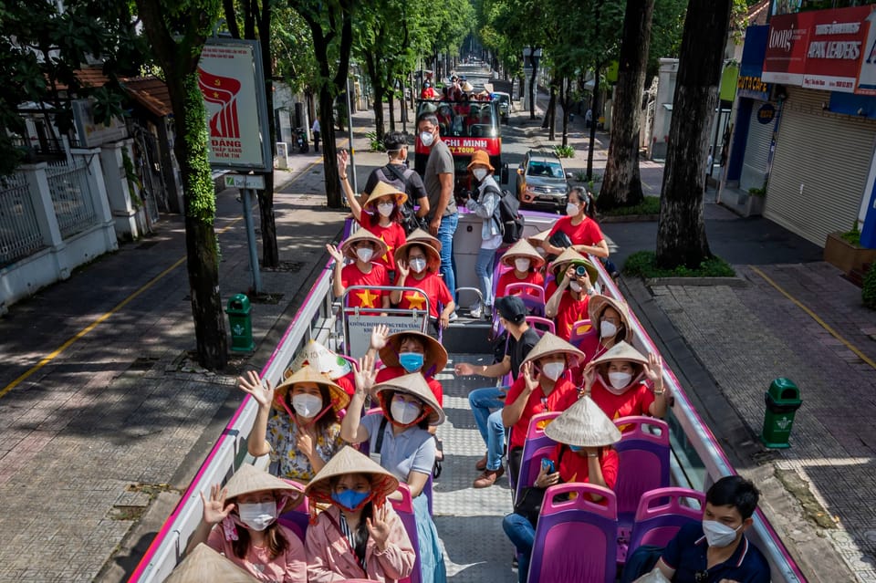 Ho Chi Minh City: Panoramic City Bus Tour - Markets and nightlife streets: Ben Thanh, Bui Vien, Pham Ngu Lao, Nguyen Hue