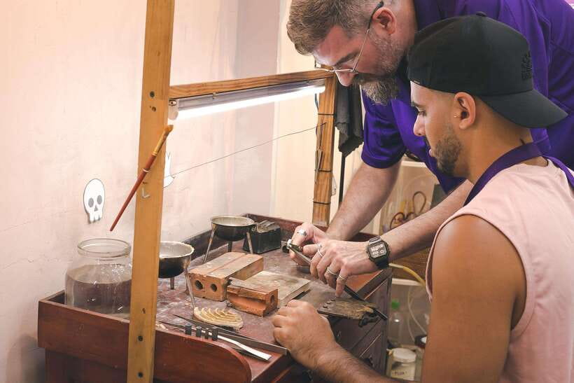 Ho Chi Minh City Vietnam: Silver Jewelry Making Workshop - Materials and the real value of a $60 workshop