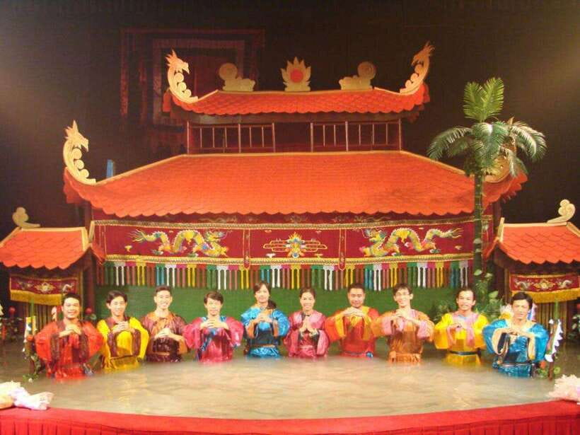 Ho Chi Minh: Vietnamese Water Puppet Show Ticket - How the puppets and orchestra work together