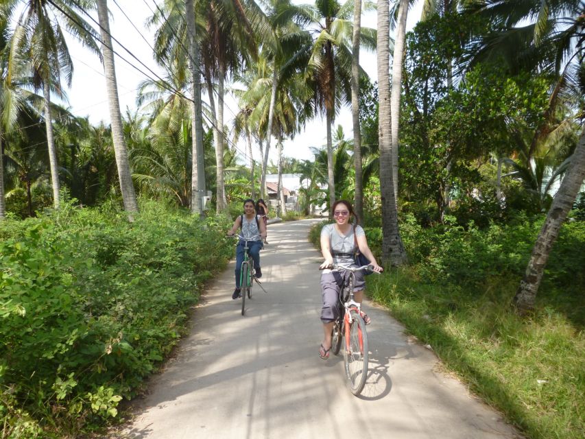Mekong Day Tour by Car:Cai Be market, Local Island & Cycling - Lunch at a local house: the meal you will remember