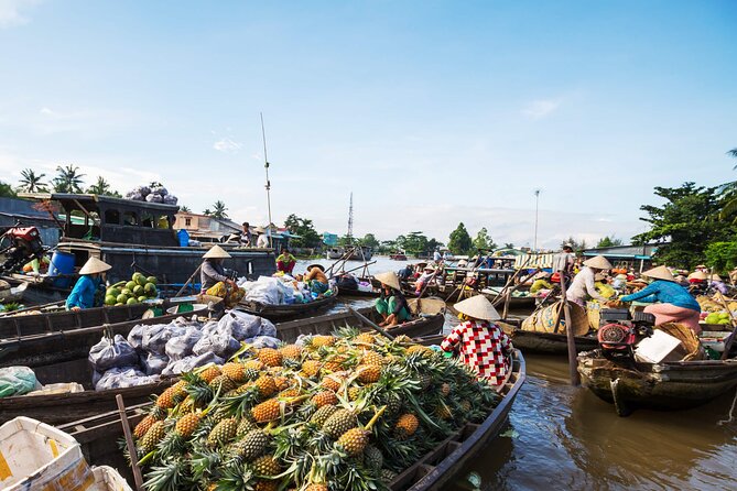 Mekong Delta & Cai Rang Floating Market 2-Day Tour from HCMC - Day 1: HCMC at 7:45, Vinh Trang Pagoda, then My Tho by boat