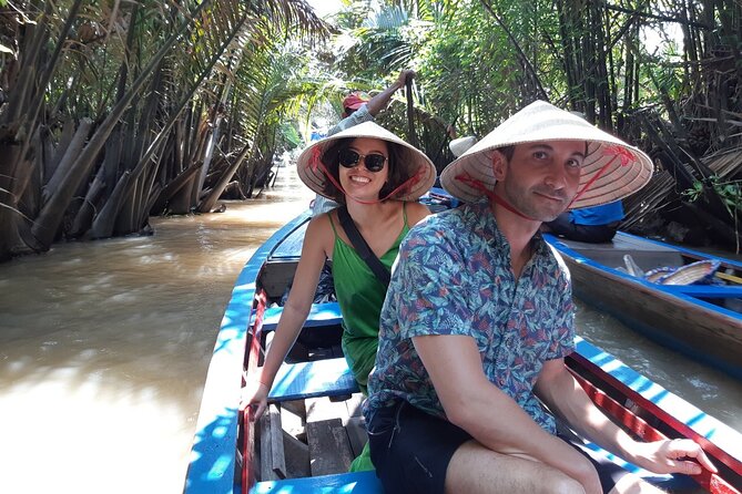Mekong Delta Full Day Trip - My Tho & Ben Tre - Small Group Tour - Vinh Trang pagoda: a calm start before the river day