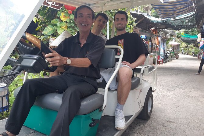 Mekong Delta Full Day Trip - My Tho & Ben Tre - Small Group Tour - Ben Tre coconut country: Garden–Pond–Cage and candy-making time