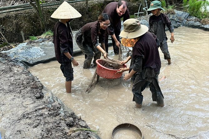 Mekong Delta Homestay Explore Nature 2-Day Family Tiny Garden - Day 2 at 5:30am: sunrise bikes over rice fields and market coffee