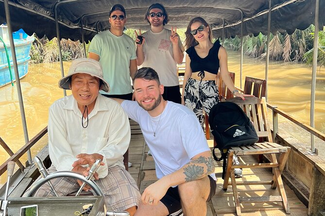 Mekong Delta tour: My Tho - Ben Tre 1 day by DGT - The guide and the group size: why max 12 matters on boats