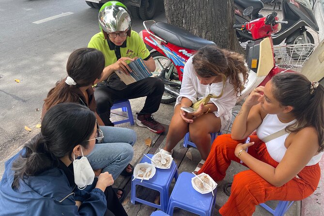 Morning Saigon Unseen Adventure Scooter with Ao Dai Riders Option - Helmets, rain ponchos, and accident insurance: the practical safety side