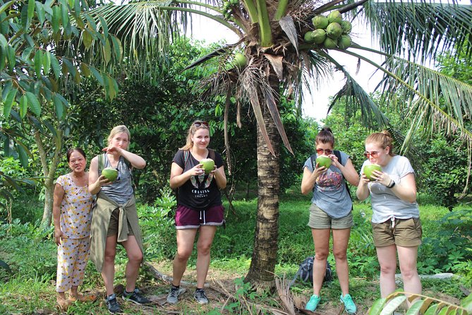 Non Touristy - Mekong Delta 1 Day With Biking - My Tho and Kirin Island snacks: coconut candy and honey