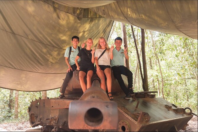 Private Cu Chi Tunnels Tour By Car | Saigon Adventure - Steamed Tapioca, Pandan Leaf Tea, and Sugarcane Juice: Snacks That Fit the Story
