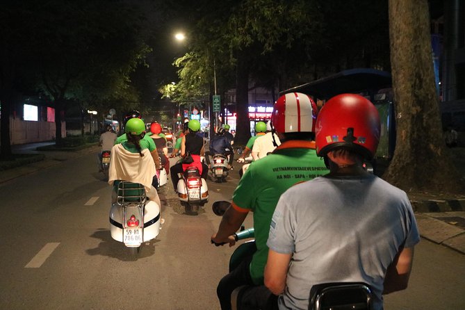 Saigon After Dark Vespa Street Food Tour + Live Music 4 hours - Stop-by-stop: your 4-hour route, explained clearly