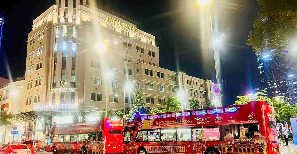 Saigon: City Sightseeing 45-Minute Panoramic Night Tour - Saigon at night: why this 45-minute loop works