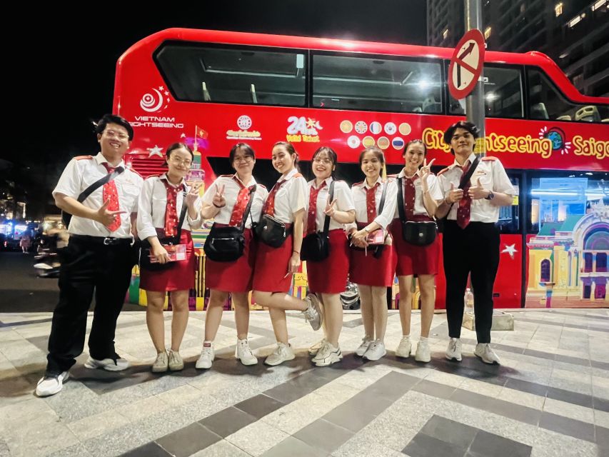 Saigon: City Sightseeing 45-Minute Panoramic Night Tour - Opera House after dark: the photo stop that anchors the whole route