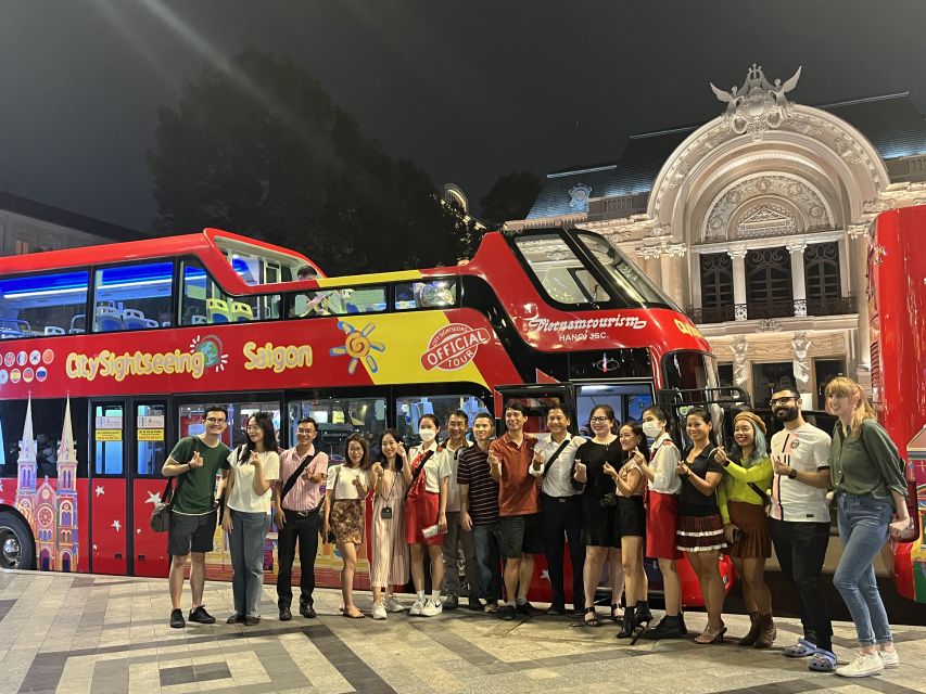 Saigon: City Sightseeing 45-Minute Panoramic Night Tour - Double-decker ride + frequent departures: the timing reality