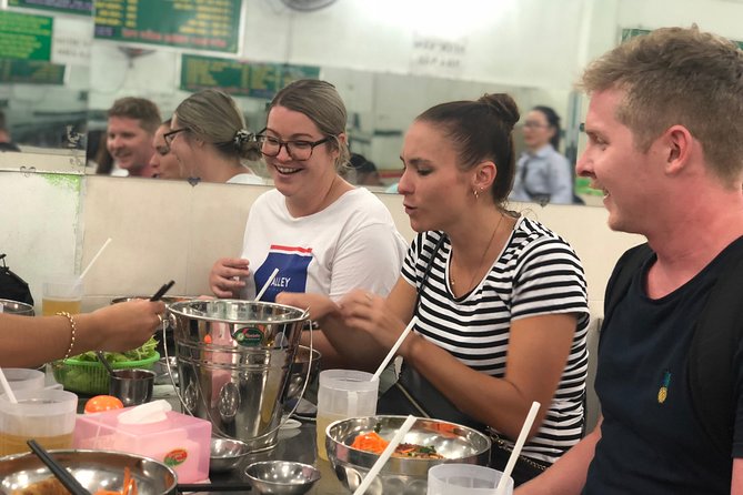 Saigon Evening Food Tour by Scooter - Stop 1: Bun Thit Nuong and the Art of Eating Fast