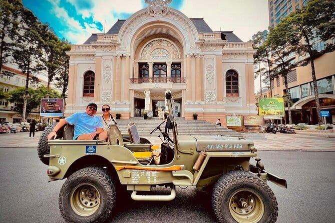 Saigon US Army Jeep Tours: History, Culture & Street Food - War Remnants Museum: powerful exhibits, planned time, no wandering