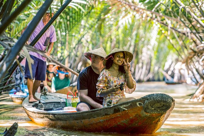 Small-Group Mekong Delta Day Trip: Boat Ride, Cottages & Pagoda - Boat Time on the Mekong: Motor Cruise Plus Hand-Rowed Views