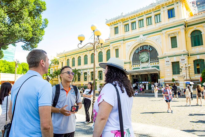 Small-group Saigon City Tour: 4-Hour Must-see Iconic Landmarks - Central Post Office: French Colonial Architecture That Still Works