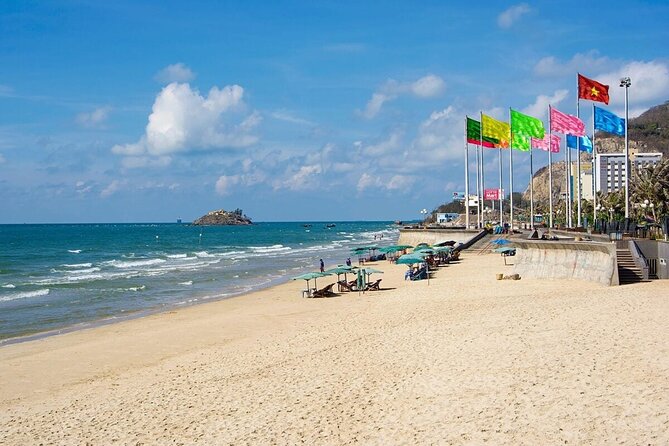 Vung Tau Full-Day Tour with Beach, Christ Statue & White Palace - Thuy Van (Back) Beach: golden sand, but no swimming